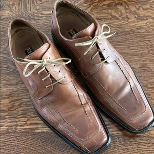 Stacy Adams Brown Leather Oxford Shoes size 13